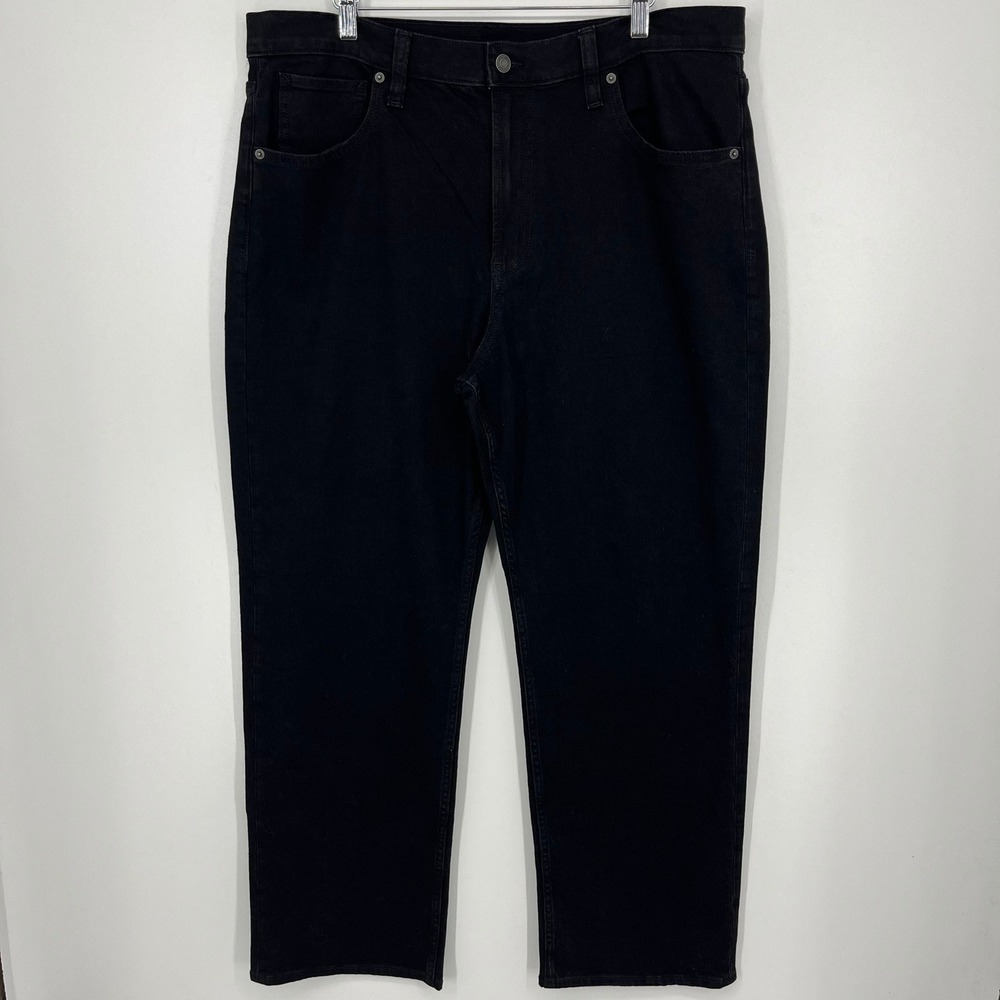 Gap 90s Loose High Rise Jeans Womens 18R Black Denim‎ Relaxed Fit Solid Pants